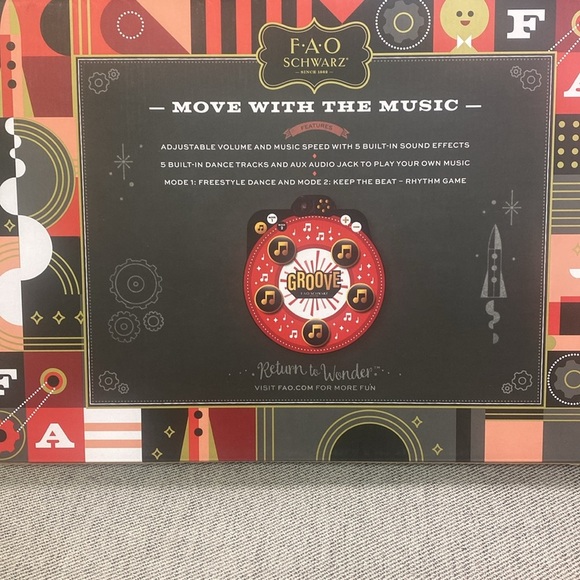 FAO Schwarz Rhythm Step Playmat Dance Mixer - Picture 2 of 2